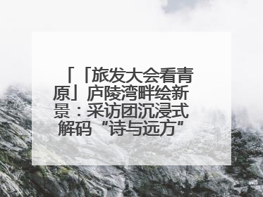 「旅发大会看青原」庐陵湾畔绘新景：采访团沉浸式解码“诗与远方”（图）