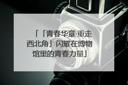 「青春华章·重走西北角」闪耀在博物馆里的青春力量