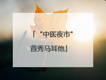 “中医夜市”首秀马耳他