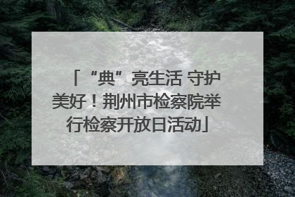 “典”亮生活 守护美好！荆州市检察院举行检察开放日活动