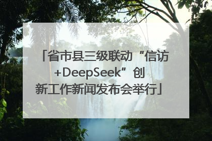 省市县三级联动“信访+DeepSeek”创新工作新闻发布会举行