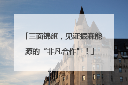 三面锦旗，见证振森能源的“非凡合作”！