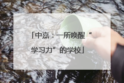 中嘉：一所唤醒“学习力”的学校