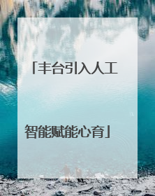 丰台引入人工智能赋能心育