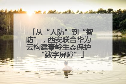 从“人防”到“智防”，西安联合华为云构建秦岭生态保护“数字屏障”