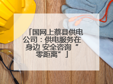 国网上蔡县供电公司：供电服务在身边 安全咨询“零距离”