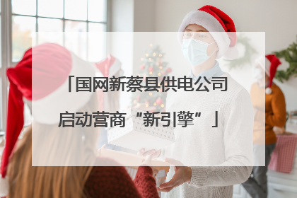 国网新蔡县供电公司启动营商“新引擎”
