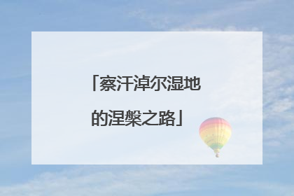 察汗淖尔湿地的涅槃之路