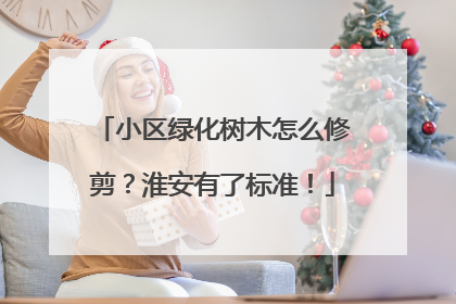 小区绿化树木怎么修剪？淮安有了标准！