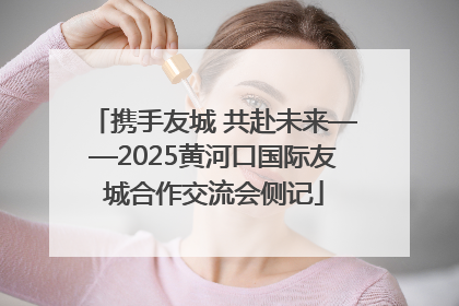 携手友城 共赴未来——2025黄河口国际友城合作交流会侧记