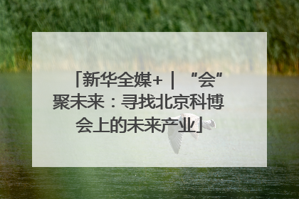 新华全媒+｜“会”聚未来：寻找北京科博会上的未来产业