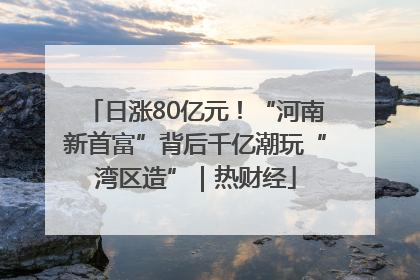 日涨80亿元！“河南新首富”背后千亿潮玩“湾区造”｜热财经