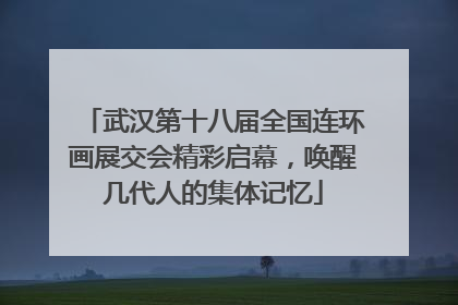 武汉第十八届全国连环画展交会精彩启幕，唤醒几代人的集体记忆