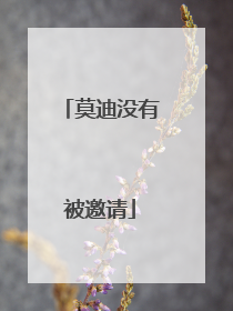 莫迪没有被邀请
