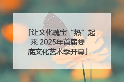 让文化瑰宝“热”起来 2025年首届娄底文化艺术季开幕