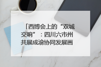 西博会上的“双城交响”：四川六市州共展成渝协同发展画卷｜西博视界