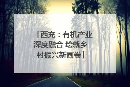 西充：有机产业深度融合 绘就乡村振兴新画卷